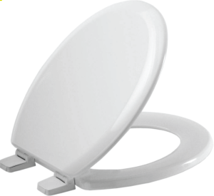 Evox Vegas MDF Round Toilet Seat White