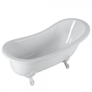 Aurora Slipper Bath White