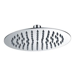 Evox Round Shower Head Stainless Steel Chrome 200mm