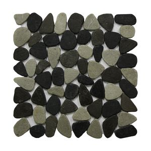 Geno Reconstitude Stone Pebble Mosaic 300x300mm