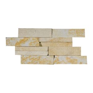 Riven 10P Interlocking Natural Stone Cladding 150x(40+20)x20mm