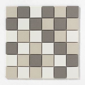 Amaretto Latte Porcelain Mosaic 300x300mm