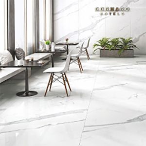 Statuario Glazed Polished Porcelain Floor 600x1200mm