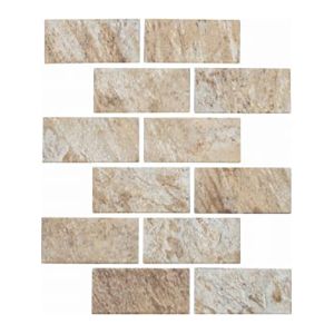 Caramella Cotto Ceramic Brick Mosaic 207x312mm