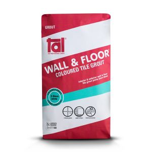 TAL Wall &amp; Floor Dark Grey Grout 20kg