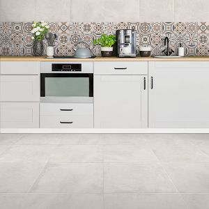 District 9 Bone Ceramic Floor 500x500mm