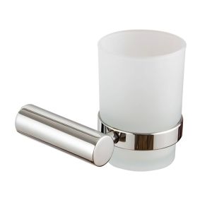 Evox Cappella Round Tumber & Holder Stainless Steel Chrome