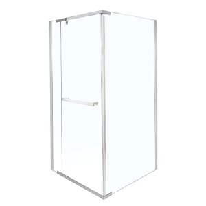 Waterfall Semi-Frameless Pivot Shower