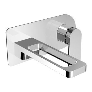 Nuvo Mode Elite Wall-Mounted Basin Mixer Chrome