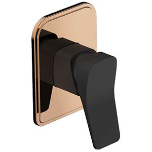 Nuvo Polar Concealed Mixer Black &amp; Copper