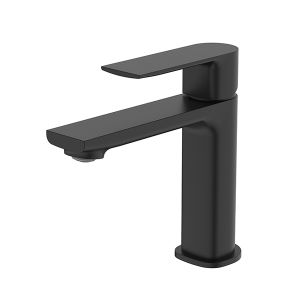 Nuvo Linea Slimline Basin Mixer Black