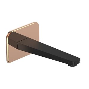 Nuvo Polar Bath Spout Black &amp; Copper