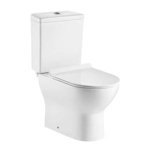 Evox Skye Close Coupled Toilet Round