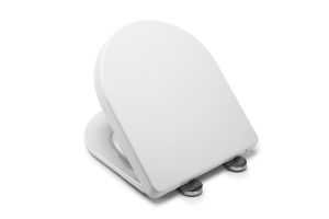 Croydex Eyre Thermoset D Shaped Soft Close Toilet Seat