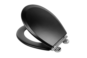 Croydex Lene UF Soft Closde Toilet Seat Black