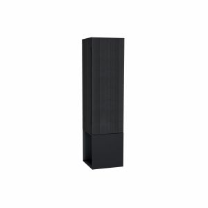 VitrA Frame Tall Cabinet Right Matt Black 390x390x1510mm