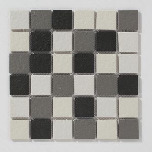 Iced Coffee Grey Slip Resistant Porcelain Mosaic 300x300mm