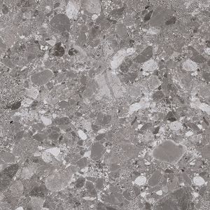 Terrazzo Charcoal Slip Resistant Hardbody Floor 600x600mm