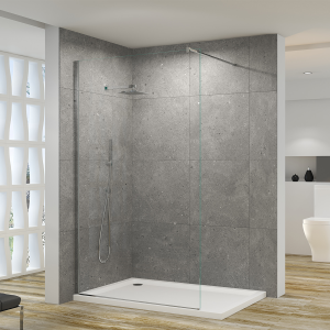 Evox Thera Frameless Single-Entry Nano Walk-in Shower