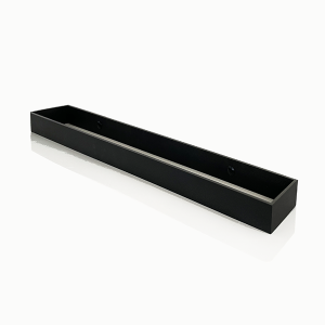 Blocks Bath Towel Rail Square Matte Black