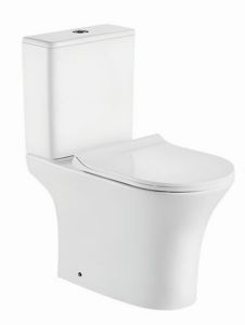 Evox Callisto Close Coupled Toilet Suite Round