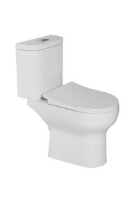 Solo Maldives Top Flush Toilet Suite White 735x395x620mm