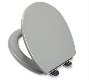 Croydex Lugano UF Soft Close Toilet Seat Grey