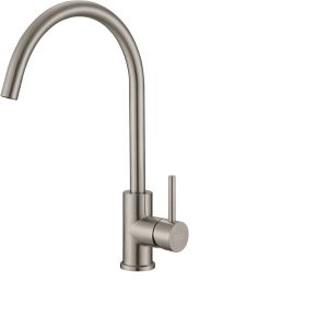 Franke Saturn Cube Swivel Stainless Steel Sink Mixer 228x363mm