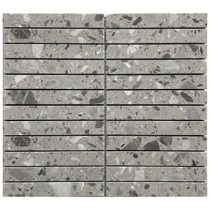 Terrazzo Kit Kat Grey Mosaic 292x262mm