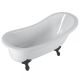 Aurora Slipper Bath Black