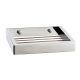 Evox Allegro Square Soap Basket Stainless Steel Chrome