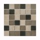 Rustic Grey Porcelain Mixed Mosaic 305x305mm