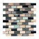 Mystic Interlock Glass & Marble Mosaic 300x300mm