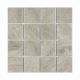 Misty Grey Square Porcelain Mosaic 300x300mm