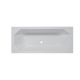 Madeira/Hamburg Fitted Bath White