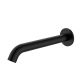 Nuvo Arc Bath Spout Matt Black