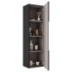 Nuvo Class Wall Hung Tall Unit Matt Black 345x269x1200mm