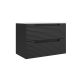 Nuvo Class Wall Hung Vanity Matt Black 800x449x550mm