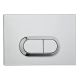 VitrA Loop O Dual-Flush Plate Oval Shiny