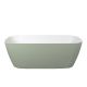 Nuvo Mode Rect Freestanding Stone Bath Musgo 1600x720x436mm