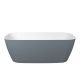 Nuvo Mode Rect Freestanding Stone Bath Avio 1600x720x436mm