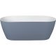 Nuvo Echo Oval Freestanding Arctic Stone Bath Avio 1600x720x580mm