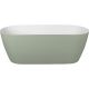 Nuvo Echo Oval Freestanding Arctic Stone Bath Musgo 1600x720x580mm