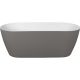 Nuvo Echo Oval Freestanding Arctic Stone Bath Ceniza 11600x720x580mm