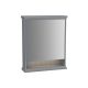 VitrA Valarte LED Mirror Cabinet Matt Grey 630x175x760mm