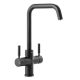 Abode Pronteau Propure Sink Mixer Quad 4-in-1 Spout Matt Black