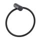 Evox Cappella Round Towel Ring Stainless Steel Black