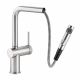 Abode Fraction Pull-Out Sink Mixer Brushed Nickel