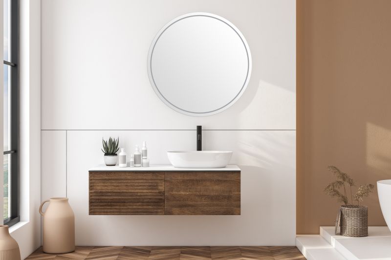 Evox Antares Round Mirror 800mm | Tile Africa