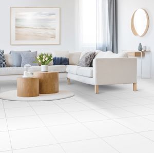 Arctic White Ceramic Floor 400x400mm